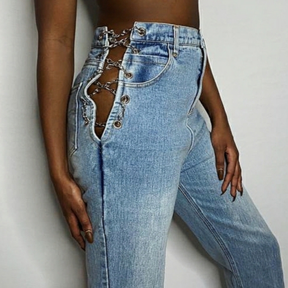 Chain link Jeans - Picture 4 of 4